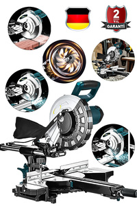 Lieber German Maxstar Serii 1700 Watt 255mm Bakır Sargılı Kızaklı