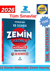 Ens Yayıncılık Zeduva 2026 SML Matematik 12 Günde Zemin Hazırla