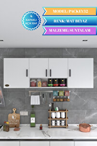 Kenzlife Hazır Mutfak Packey32 Byz 060*180*32 Mutfak Banyo Dolabı