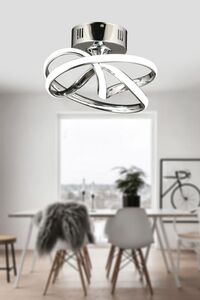 Luna Lighting Vino Riserva Model Krom Kaplama Metal Salon Mutfak