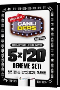 akademi denizi Kpss Lisans Genel Kültür Genel Yetenek 5 X 120