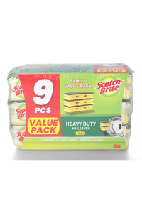صورة المنتج ذات الصلة Scotch Brite إسفنجات وفراشٍ لغسل الأطباق