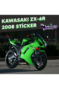 Kawasaki ZX-6R 2008 Orijinal Sticker Set - Fiyatı, Yorumları