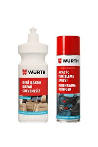 Würth Deri Besleyici Bakım Kremi 1000ml Araç Içi Temizleme Spreyi