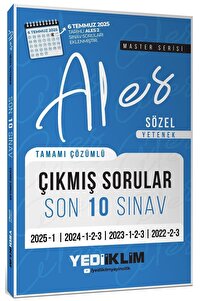 Yediiklim Yayınları ALES Master Serisi Sözel Yetenek Tamamı