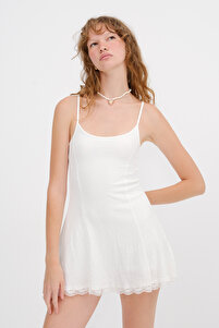 Addax Mini Dress with Strap E18381- Trendyol