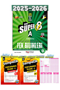 Nitelik Yayınları 8. Sınıf Süper A (Akademi ) Fen Bilimleri Yeni