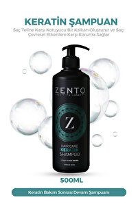 ZENTO Haır Care Keratin Bakım Şampuan 500 ml - Fiyatı, Yorumları