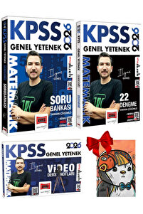 Yargı Yayınları 2026 KPSS Matematik Soru Bankası + Deneme + Video