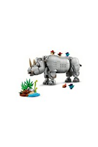 LEGO 31171 Creator Vahşi Hayvanlar: Muhteşem Gergedan ile Kuşlar