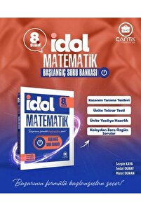 Çanta Yayınları 8. Sınıf İdol Matematik Başlangıç Soru Bankası