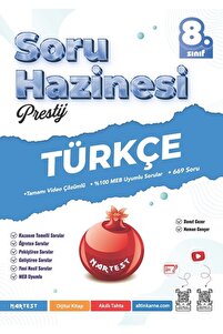 Nartest Yayınları Nartest 2026 8.Sınıf Prestij Türkçe Soru