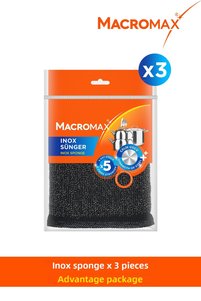 صورة المنتج ذات الصلة MACROMAX إسفنجات وفراشٍ لغسل الأطباق