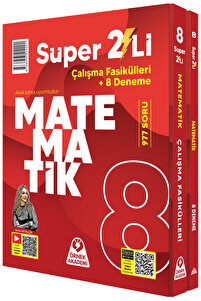 Örnek Akademi Yayınları 8. Sınıf Süper İkili Matematik Seti (2