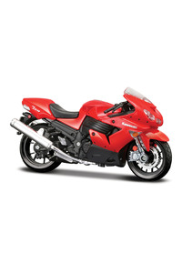 Maisto 1:18 Kawasaki Ninja ZX-14R Model Motor - Kırmızı 39025-02