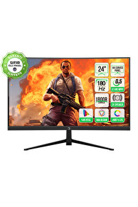 Gamepower Vivid T40 24'' Curved RGB 180Hz 0.5ms FHD Va Panel 2x2W