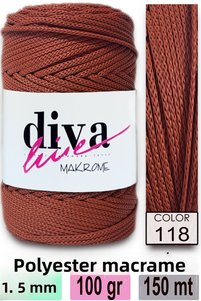 Imaginea produsului asociat Diva İplik Fire pentru tricotat