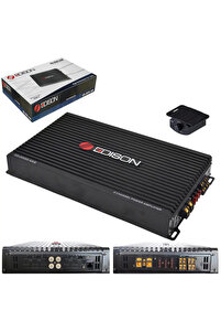 Edison ED-2000.4AB Oto Anfi Stereo 4X200 Watt 4 Kanal Bass Kontrol