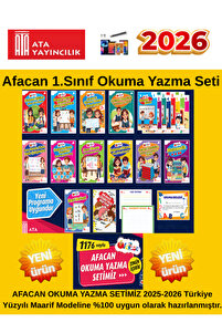 Ens Yayıncılık 2025-2026 Ata Yayıncılık 1.Sınıf Afacan Okuma Yazma