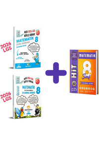 SİNAN KUZUCU YAYINLARI 8.SINIF MATEMATİK SORU BANKASI + İLK DOZ