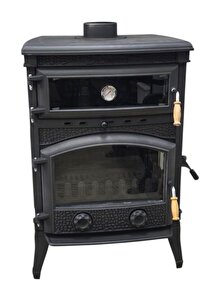 flamestove FLAME STOVE FS-071YK SİRİUS MİDİ YAN KAPAKLI DÖKÜM SOBA