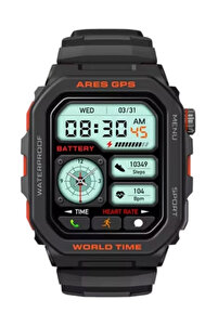 Zeblaze Ares GPS Akıllı Saat - Dahili GPS, 14 Gün Pil Ömrü, Suya