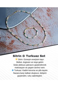 صورة المنتج ذات الصلة Saff Doğal Taş أطقم مجوهرات