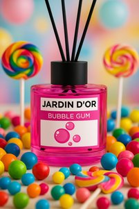 JARDIN D'OR Bubble Gum Reed Diffuser / Sakız Çubuklu Oda Kokusu