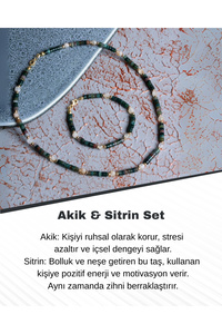 Related product image Saff Doğal Taş Bijou Jewelry Sets