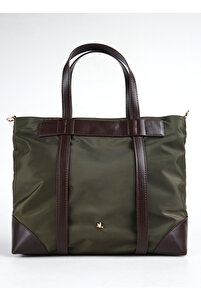 Fabrika Haki Kadın 37x29x15 cm Tote Çanta DOLLY-ANYA - Fiyatı