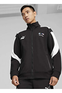 Puma 62745304BMW MMS MT7 Mavi Dik Yaka Regular Fit Zip Ceket
