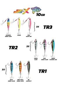 Fujin Jig-X Trio 3lü Micro Jig 10gr - Fiyatı, Yorumları