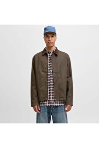 Jack & Jones Grady Worker Erkek Kahverengi Ceket (12279426-CNT