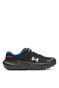 Under Armour Siyah Erkek Çocuk Koşu Ayakkabısı 3027104-006-UA BPS
