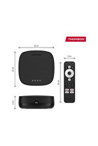 Thomson Streaming Box 270 Plus 4K Uhd, Dolby Vision, Dolby Atmos