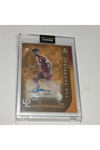 Mythos Cards ABDÜLKERİM BARDAKCI 2/5 Islak imzalı nadir Kart