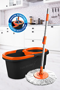 MACROMAX Focus Black Edition Otomatik Temizlik Seti Pedalsız Döner
