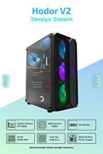 incehesap Hodor V2 R5-7500F 16GB 512GB SSD 8GB RTX5060 FreeDos