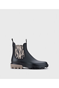 IGOR W10333 ROCK BLACK ZEBRA Siyah Kadın Yağmur Botu - Fiyatı