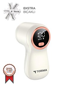 Torima Dijital Ekranlı M118 Exstra Bıçaklı Şarjlı Tüy Temizleme ve