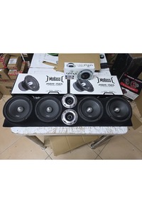 AKGÖZ SOUND paket ses sistemi 2 takım 16 cm mobassd 150 rms 1