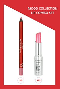Golden Rose Mood Lip Combo Set - Defining Dudak Kalemi No:10