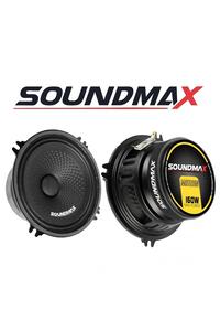 Soundmax Sx-M52BN Çifti 320wat-160w Rms deprem serisi 13 Cm Oto