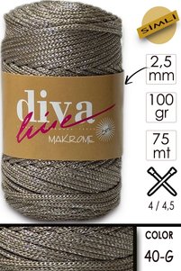 Imaginea produsului asociat Diva İplik Fire pentru tricotat