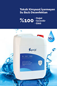 SuperOX Doğal ve Alkolsüz El Cilt Dezenfektanı , Hipokloröz İçeren