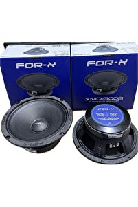 For-X FORX XMD-3008 TANESİ 600WATT 300RMS 20CM MİDRANGE 2 ADET