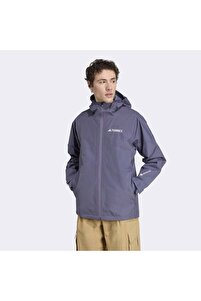 adidas Terrex Xperior 2L Gore-Tex Erkek Mor Yağmurluk (JL9749