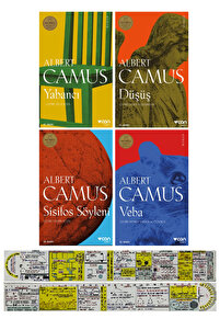Can Yayınları Albert Camus 4 Kitap Set / Yabancı - Düşüş - Veba
