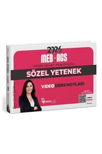 hoca kafası yayınları 2026 MEB-AGS Sözel Yetenek Video Ders