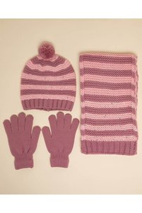 Related product image R&B Scarf Beanie Gloves Set